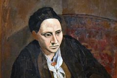 Pablo Picasso 1905-6 Gertrude Stein - New York Metropolitan Museum Of Art